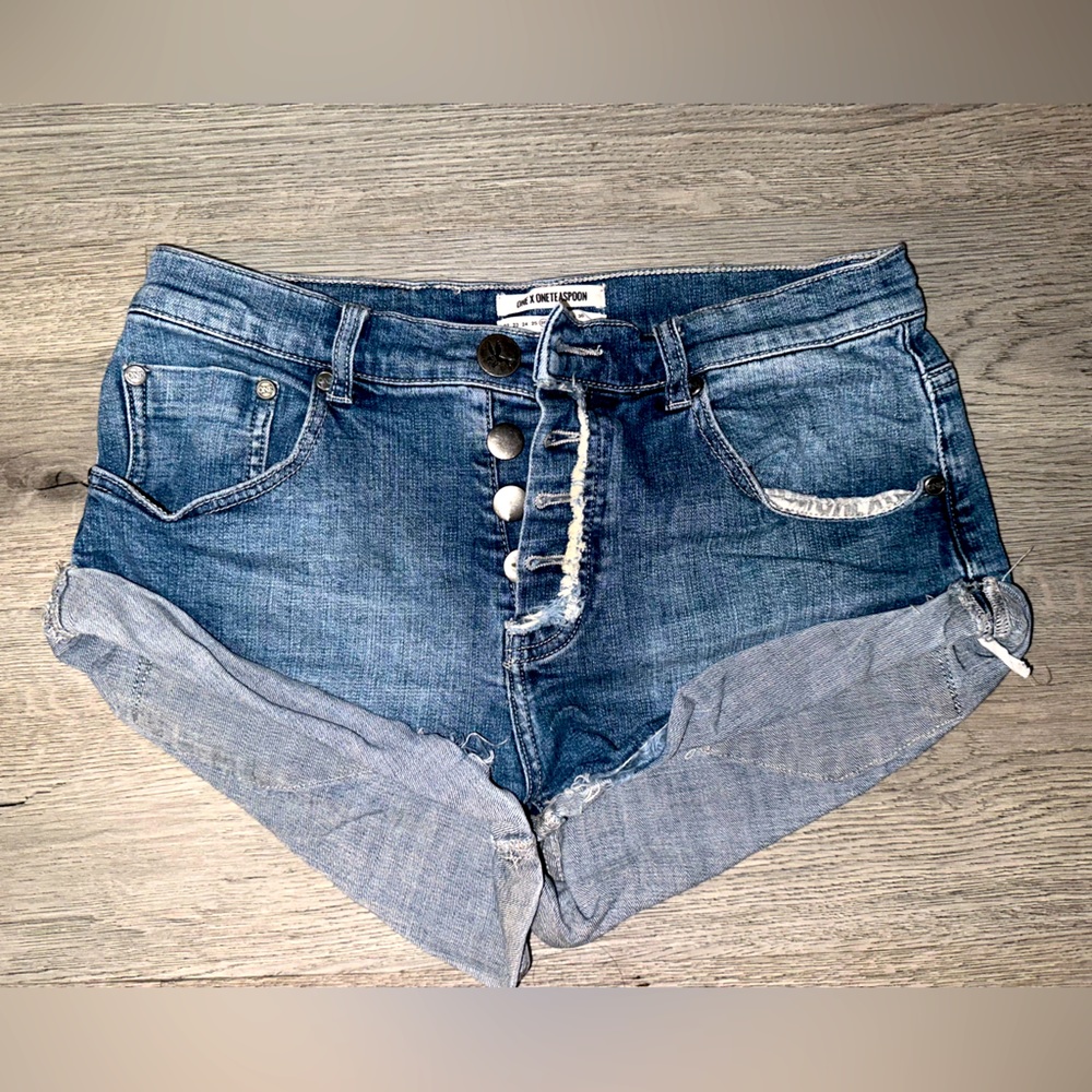 One Teaspoon Denim Shorts
